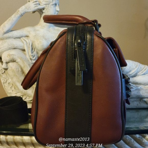 L.A.M.B. by Gwen Stefani Studded Front Pocket Crossbody Bag Luxury Designer #516 - Picture 7 of 13